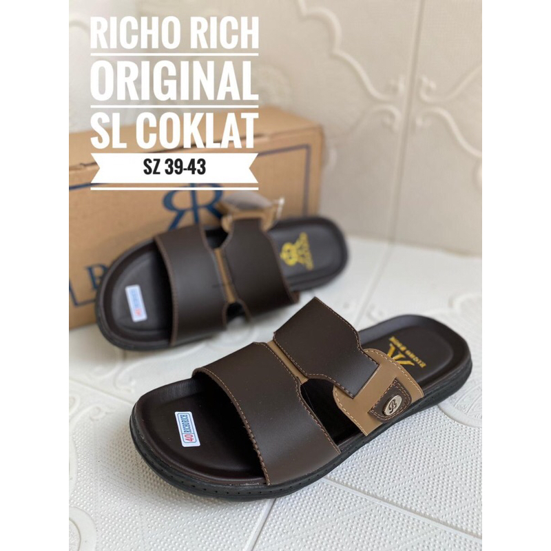 Sandal Slop Pria dewasa RichoRich Terbaru Nyaman