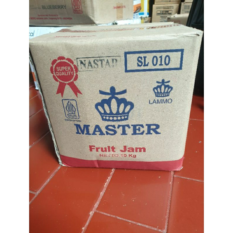 

Cahayadstore Master Fruit Jam Selai Nanas Isian Nastar Berserat Kering 10Kg