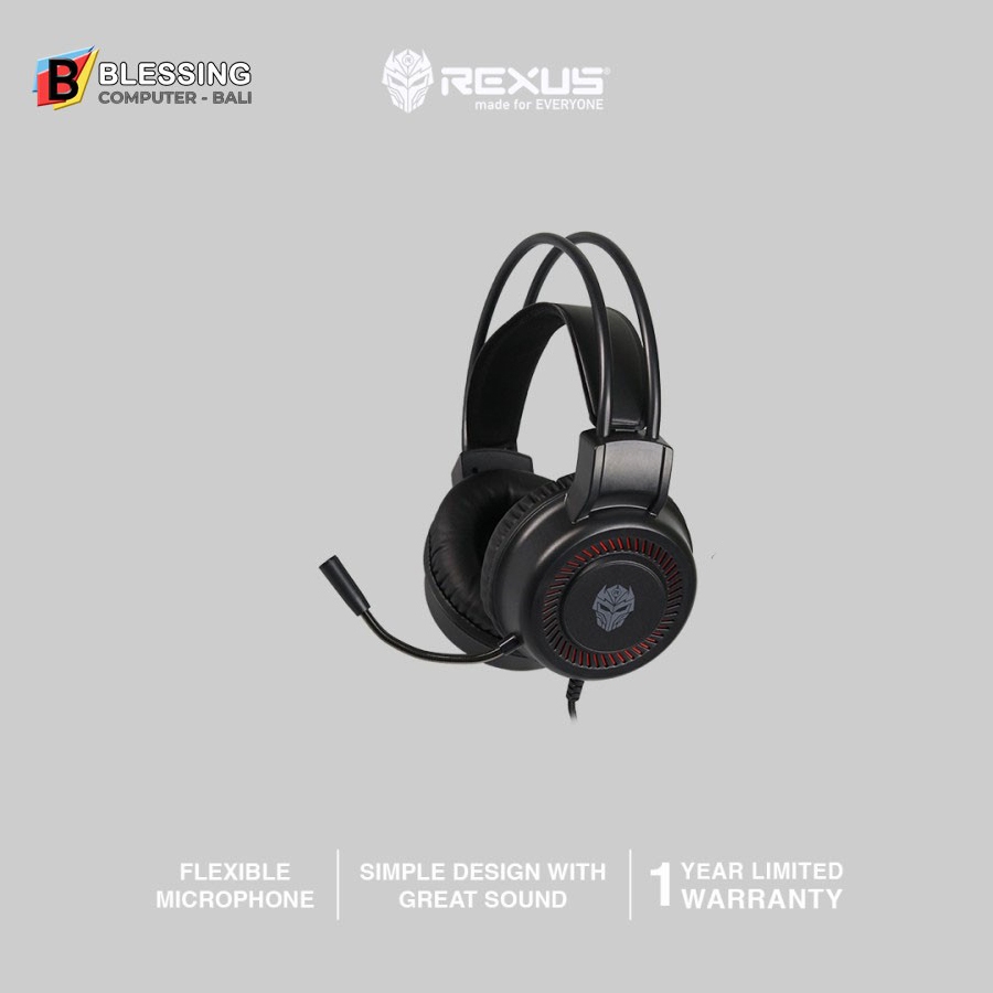 Headset Gaming Rexus Vonix F27 RED / Headset Gaming Rexus F27