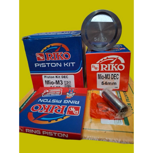 SEHER SET PISTON KIT PEN 13 MIO J / M3 / GT DIAMETER 51 52 53 53,5 54 54,5 55 ORIGINAL RIKO