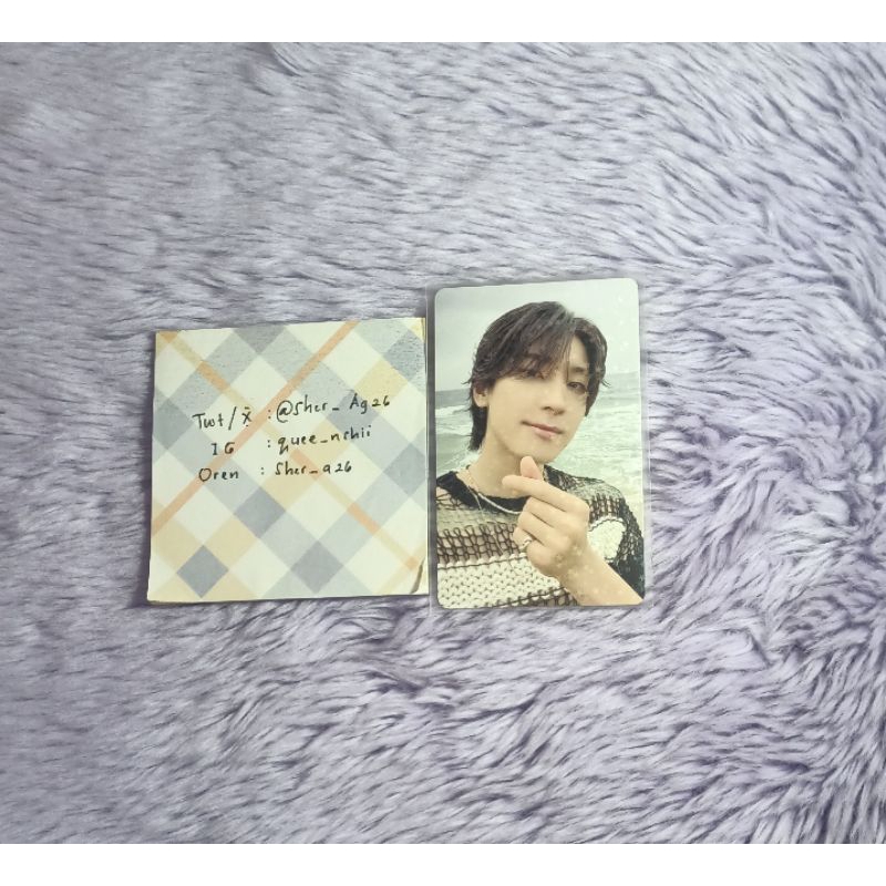[READY OFFICIAL] Photocard Seventeen STF Wonwoo POB Weverse JP