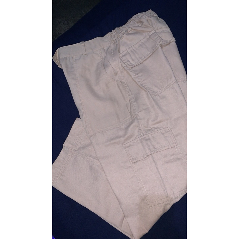 [NEW] Cargo pants by Ape Store *Cream-XL