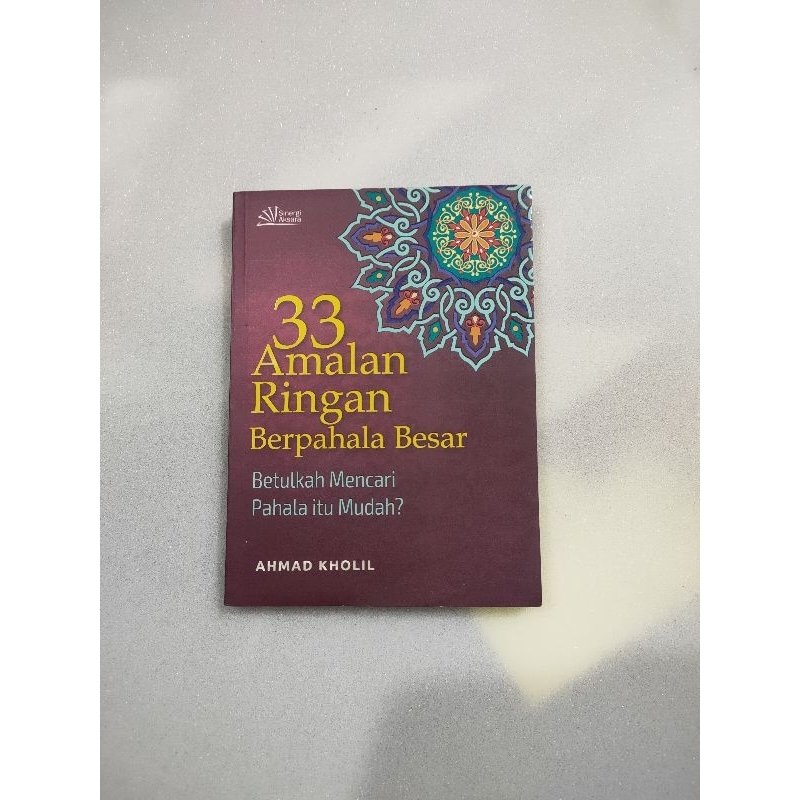 buku 33 amalan ringan berpahala besar