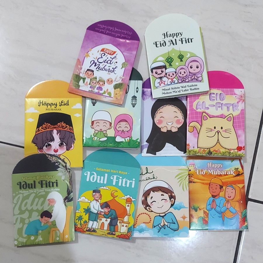 

Isi [20/50] Amplop Lebaran (random) - Amplop Lebaran Idul Fitri Kecil - Angpao Lebaran Lucu Imut - Angpau Amplop Idul Fitri Lucu