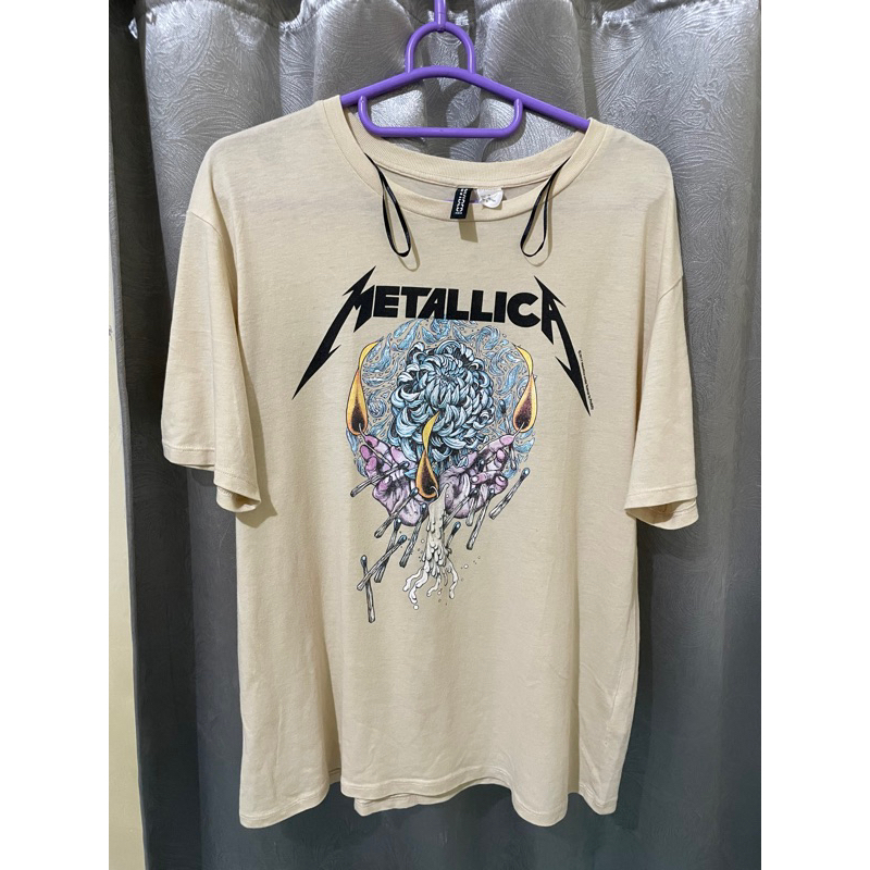 preloved kaos metalica hnm