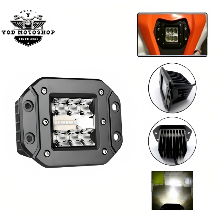 Reflektor / Lampu Depan / Headlamp LED Motor Trail KLX / CRF / KTM