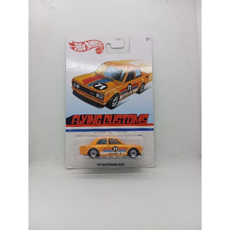 hotwheels 71 datsun 510 flying customs