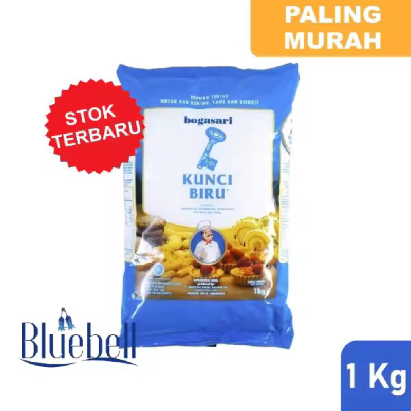 

Kunci Biru Tepung Terigu Protein Rendah 1Kg