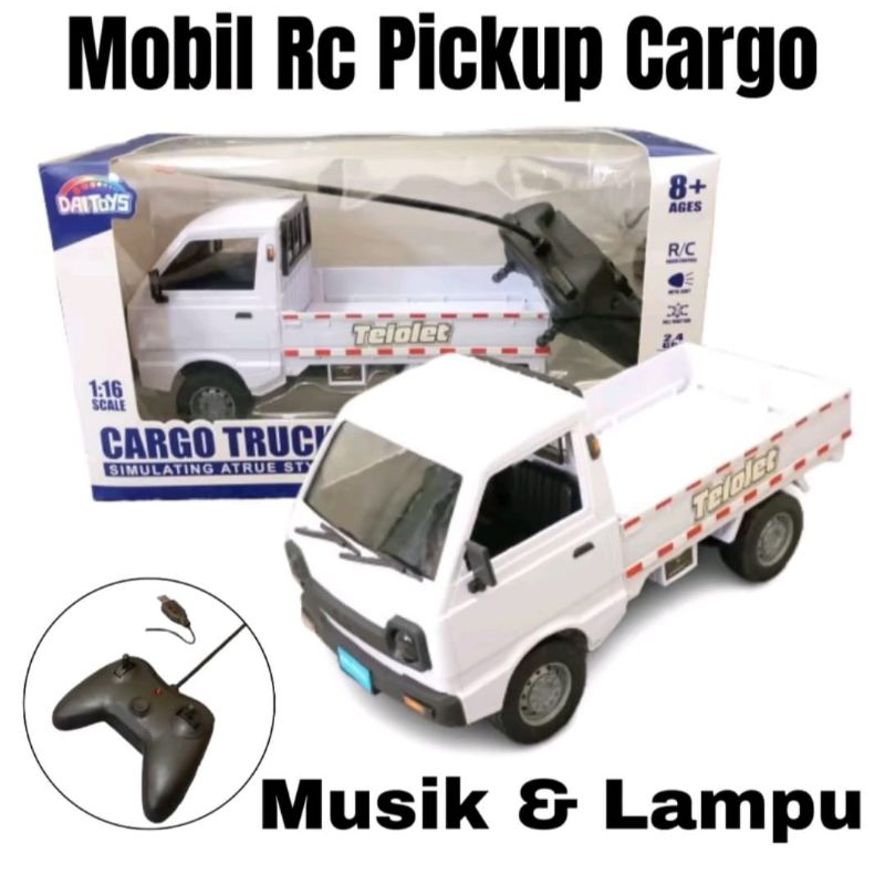 MAINAN RC PICK UP LAMPU DAN MUSIK TELOLET MAINAN RC PICK UP CAS MAINAN RC MOBIL PICK UP MAINAN TRUK 