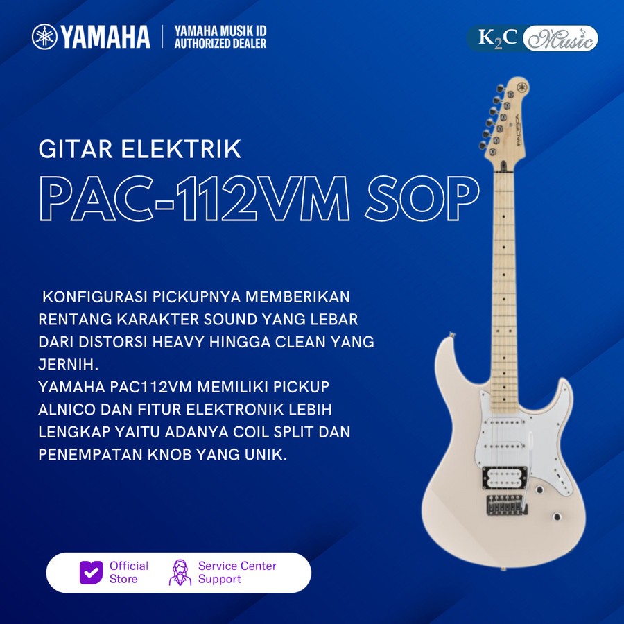 Yamaha PAC-112VM Sonic Pink Gitar Elektrik