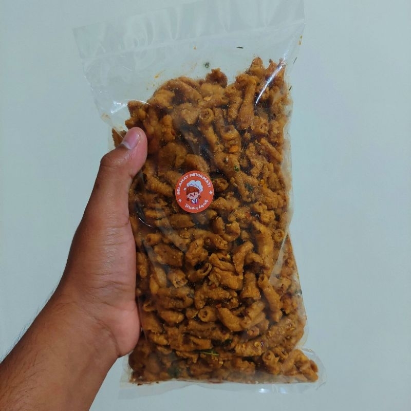 

Keripik Usus Pedas Daun Jeruk 500gram-Murah