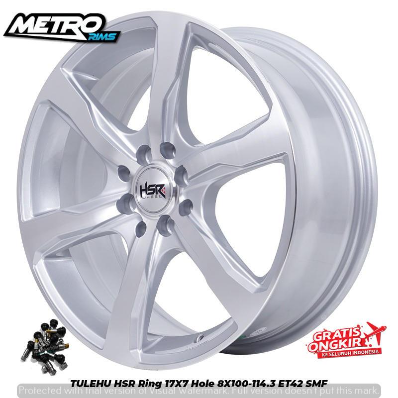 VELG RACING MODEL SYYLES RING 17 MOBIL BALENO LANCER GRAND LIVINA AVANZA PELEK HSR TULEHU R17