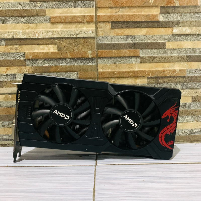 VGA RX 570 4GB GDDR5  Power Color RedDragon Unit Normal