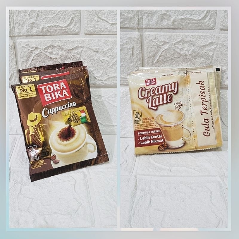 

Kopi TORABIKA Creamy Latte/Cappuccino (renteng 10 sachet)