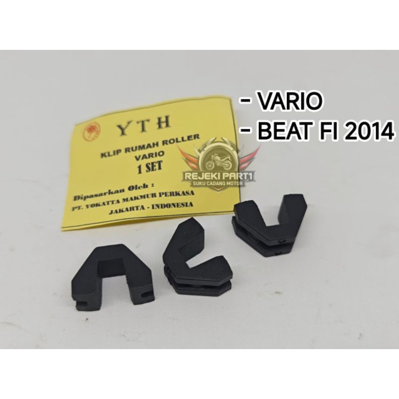 KARET RUMAH ROLLER VARIO / BEAT FI 2014 ROLER SLIDER KLIP RUMAH ROLLER ROLER KUKU RUMAH ROLLER ROLER