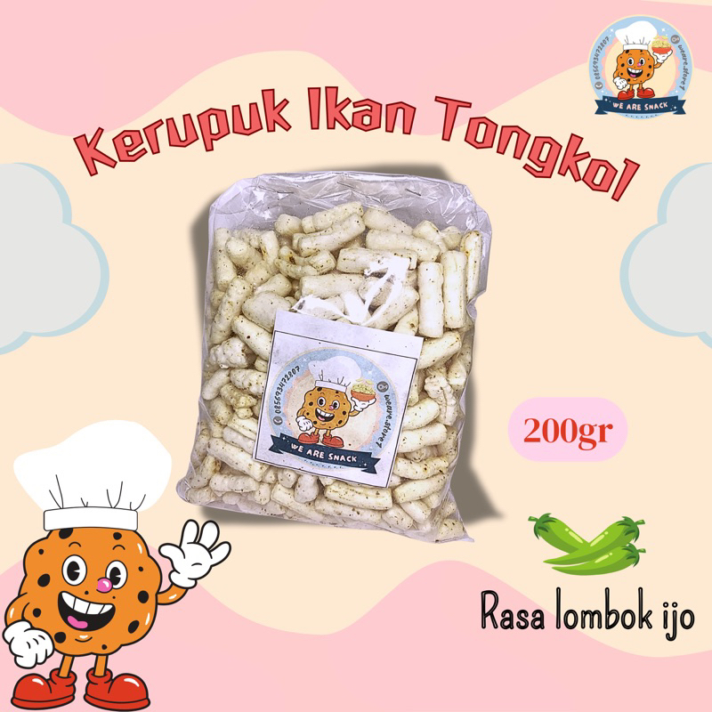 

Kerupuk Ikan Tongkol 200gram