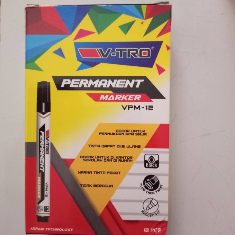 

spidol VTRO permanen(12pc)