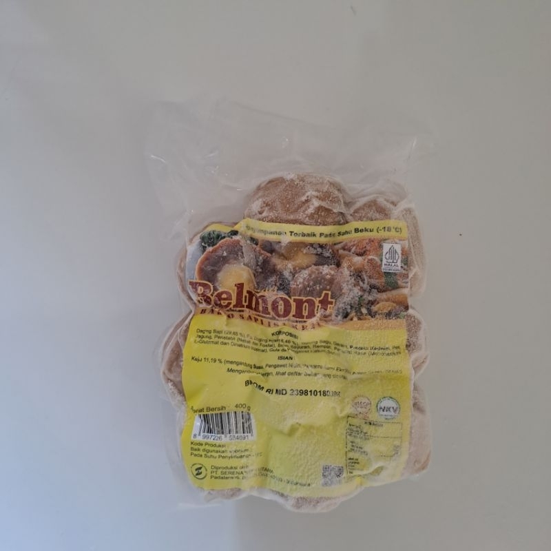 

bakso belmont keju 400gr