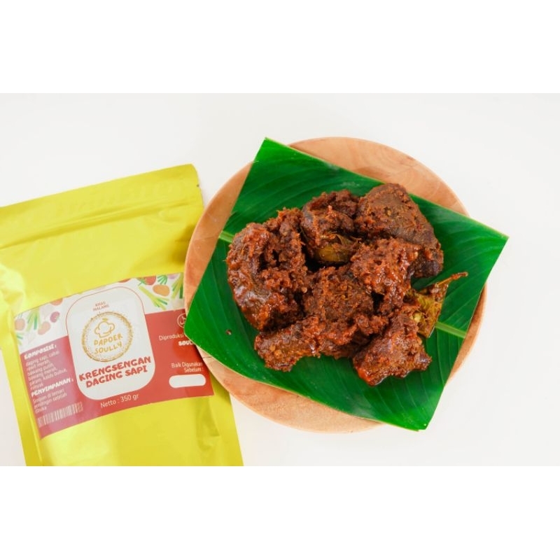 

Krengsengan Daging sapi | isi 350 gram