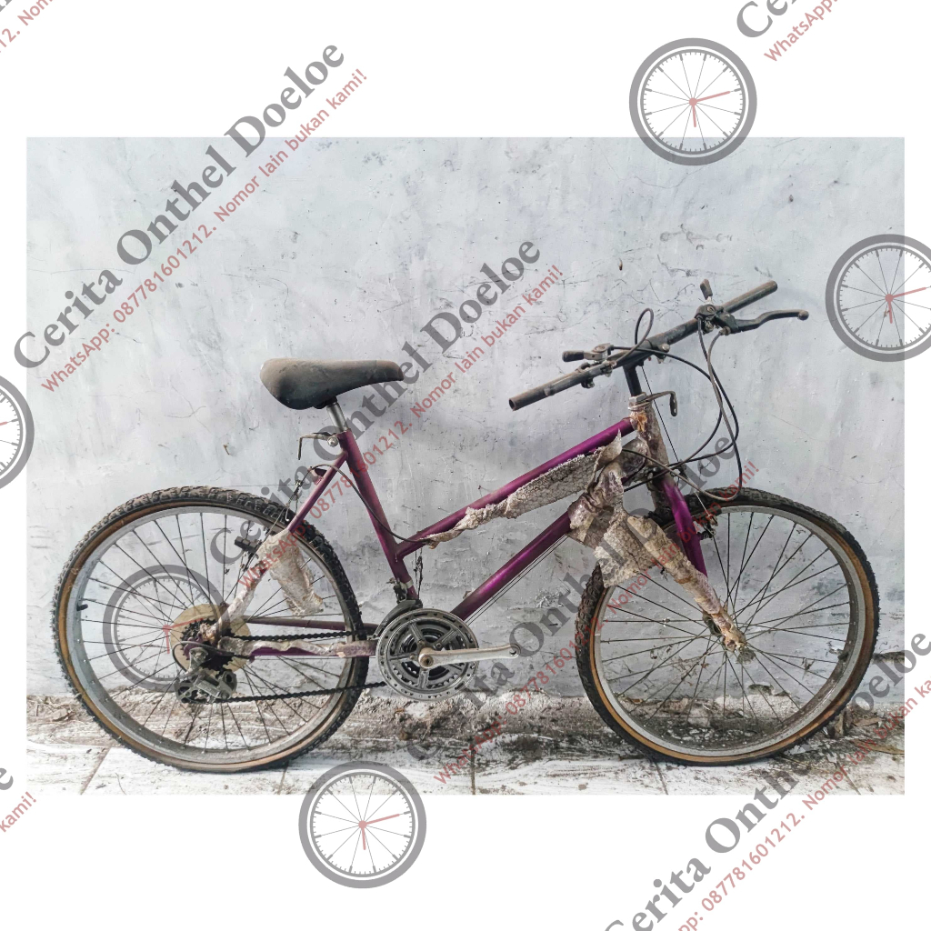 GENERAL TAHUN 1995 SEPEDA GUNUNG JADUL KLASIK KOLEKSI ANTIK DIJAMIN ORIGINAL