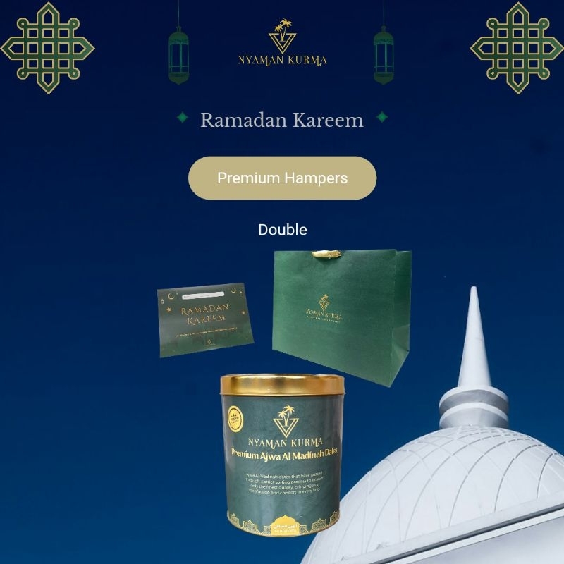 

Hampers Parcel KURMA AJWA PREMIUM 500 / Ramadan Lebaran Idul Fitri - Nyaman Kurma