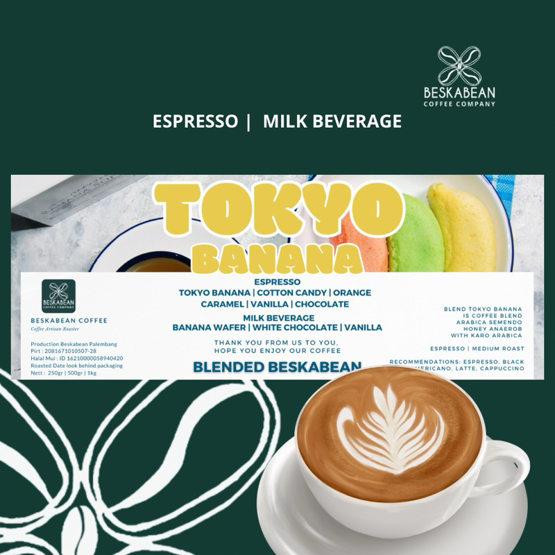

Espresso Blend Tokyo Banana | Beskabean | Blend Espresso