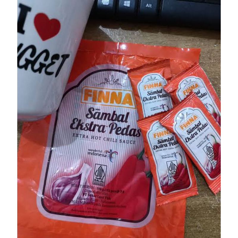 

1 karton saus sachet finna food - isi 24 pack