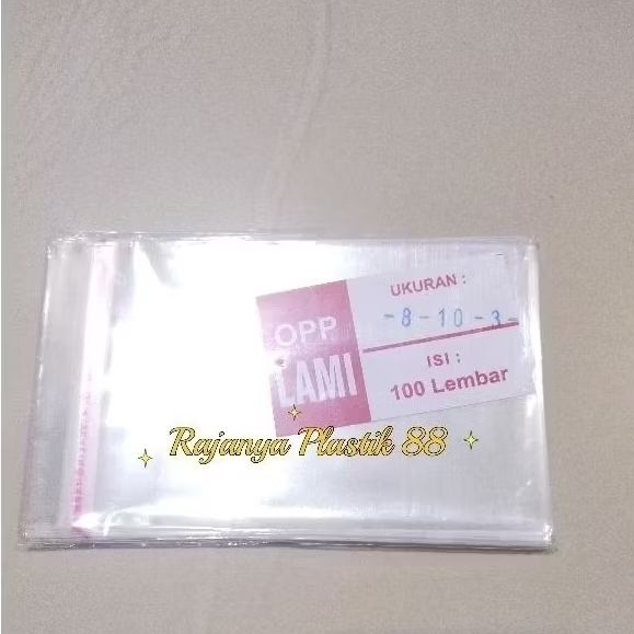 

Plastik Opp Lem 8x10 Opp plastik bolu