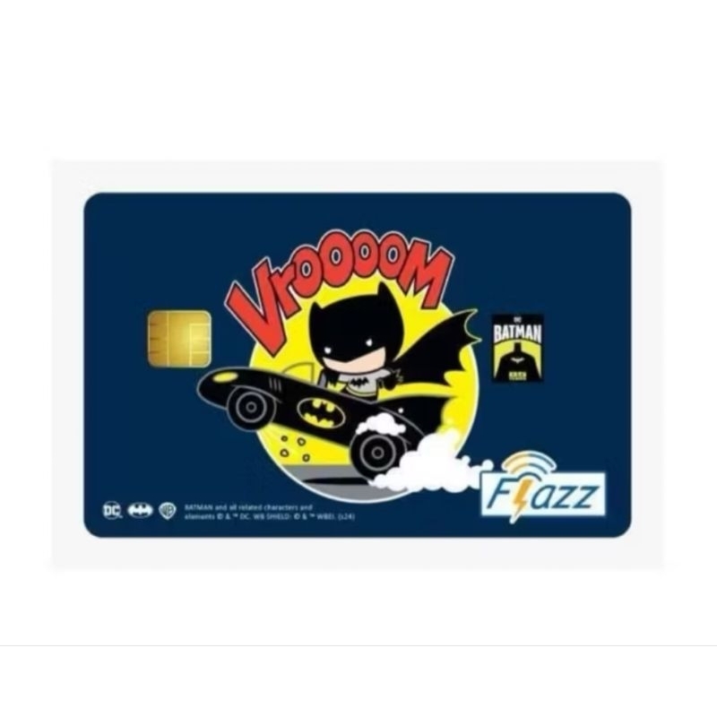 Kartu Flazz BCA Gen 2 Batman limited edition