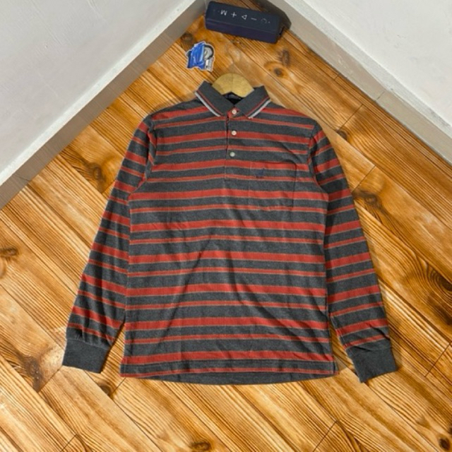 POLO LONGSLEEVE KANGOL STRIPE SECOND