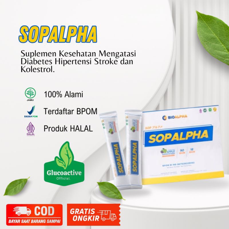 SOPALPHA 1 BOX BIOBOOST SUPLEMEN ORIGINAL IMMUNE BOOSTER KESEHATAN BPOM HALAL 1 BOX 18 SACHET