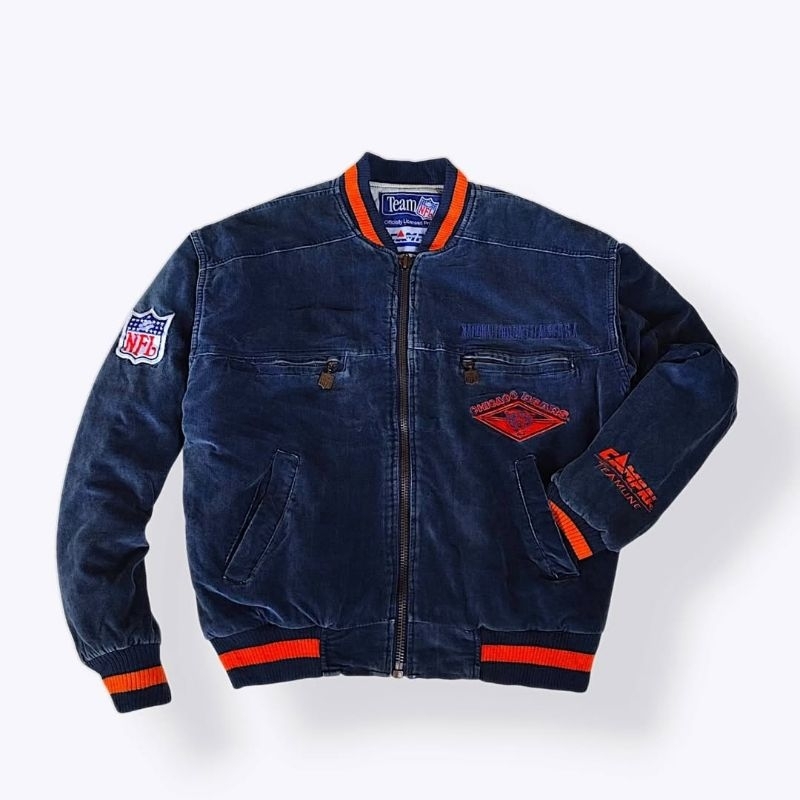 Vintage 90's NFL X  CAMPRI X CHICAGO BEARS Jaket (Second/Bekas)