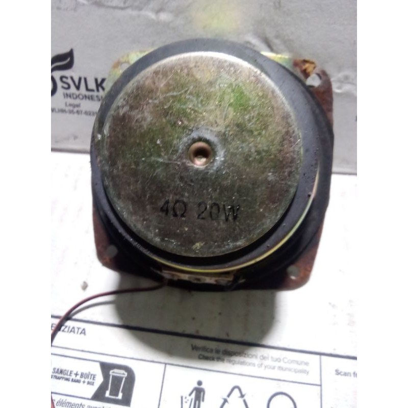 speaker 3,5 inch 9cmx9cm copotan subwoofer