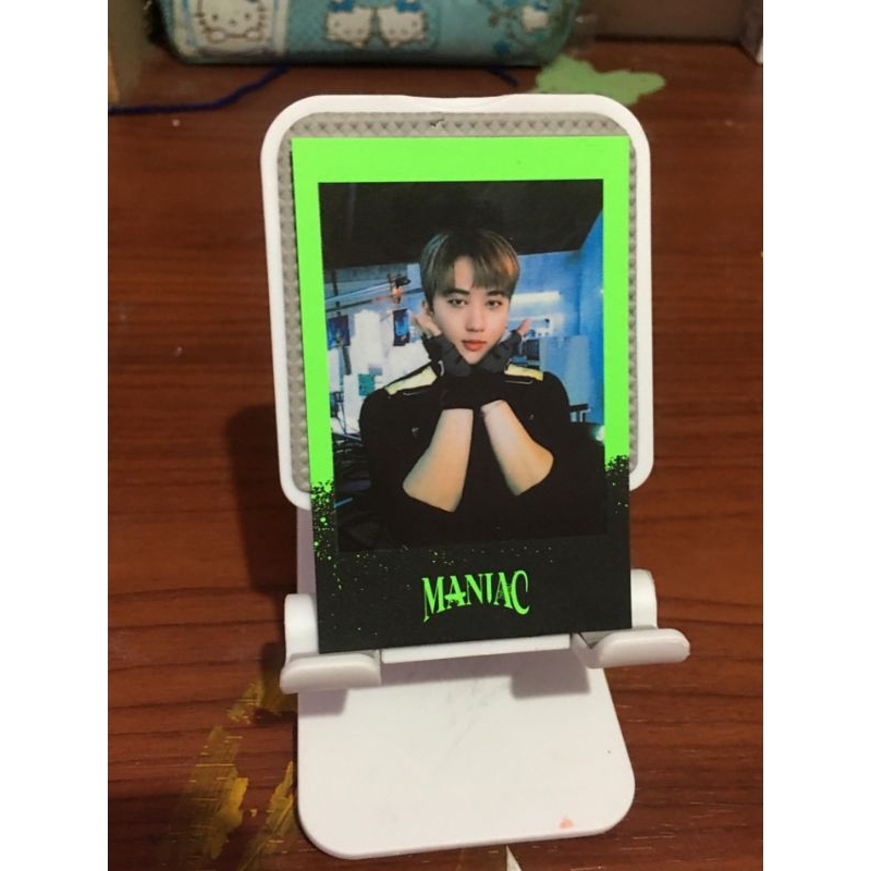 [ Official Polaroid ] Straykids Maniac album Official Polaroid (Changbin)