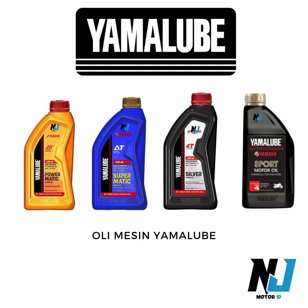 Oli mesin motor Yamalube semua matic sport super power matic racing