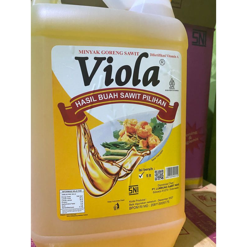 

Minyak goreng viola 5 liter jerigen murah