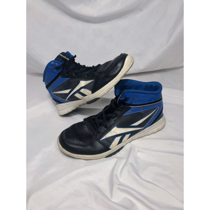 Nego AjaYuk > Reebok Basketball Shoes Original - Blue/Black/White (Rep. Box) (Sneakers/Sepatu)|Prelo