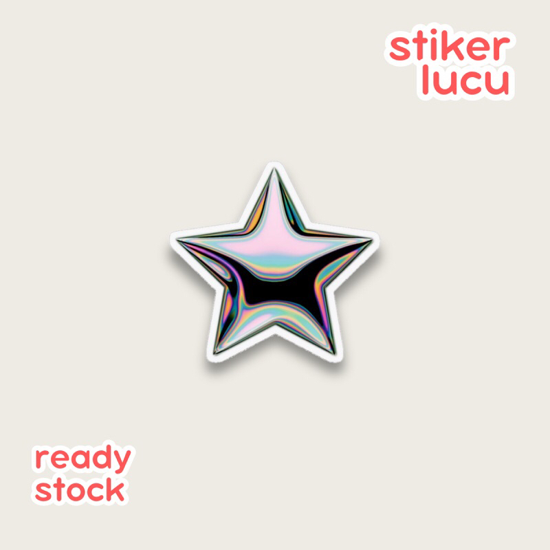 

Stiker Lucu | Sticker Aesthetic | Waterproof Sticker | Stiker Tahan Air | Stiker Unik | Stiker Satuan | Stiker Bintang