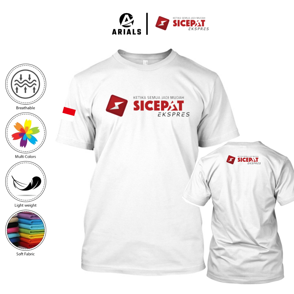 Arials Kaos Baju Kurir SICEPAT EXPRESS