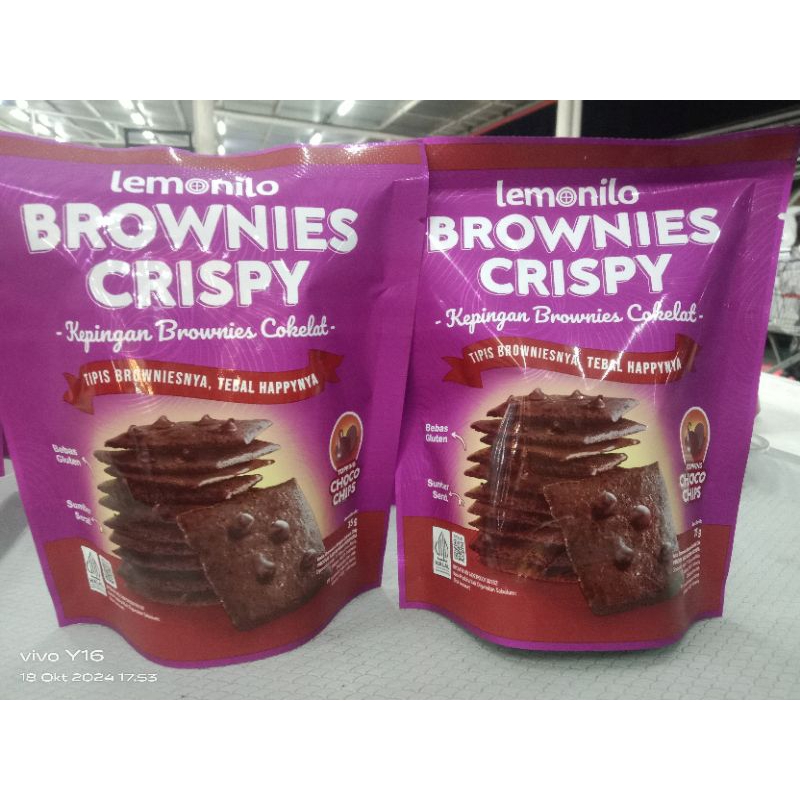 

Lemonilo Brownies Crispy Paket isi 2