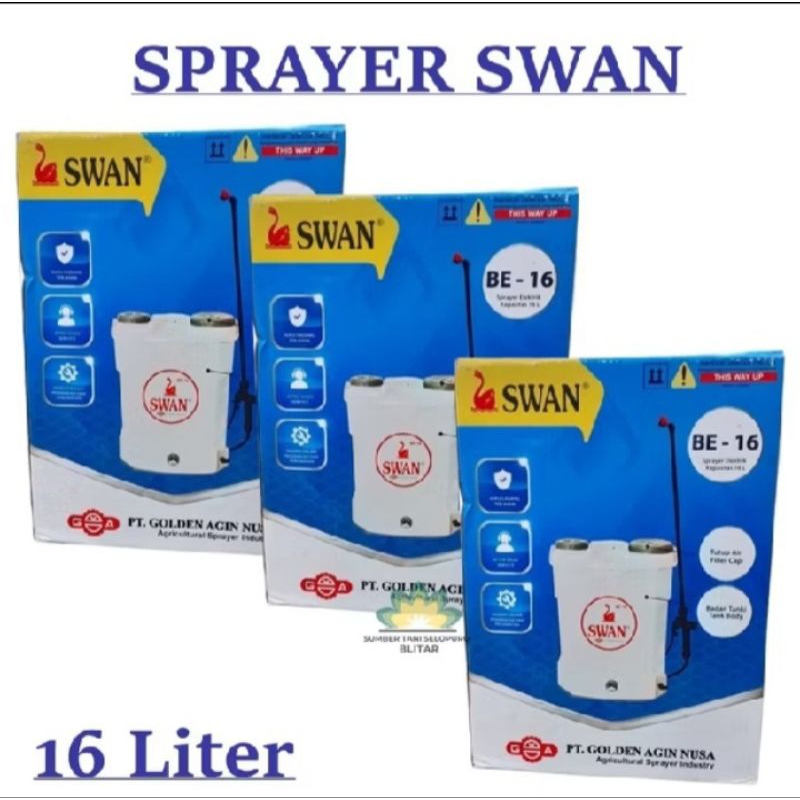 sprayer swan 16 liter / sprayer elektrik / sprayer semprot / semprot tanaman / tangki tanaman swan /