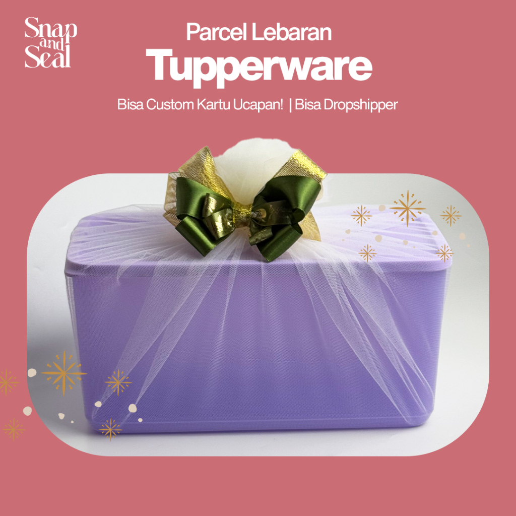 

PARCEL HAMPERS LEBARAN TUPPERWARE FUNTASTIC FOUR 3L BISA CUSTOM UCAPAN