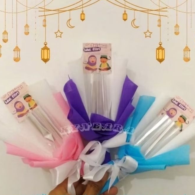 

( isi 1 pc ) buket angpao lebaran / amplop thr anak