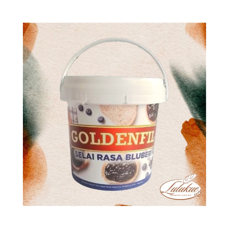 

selai goldenfil blueberry jam goldenfill 1kg