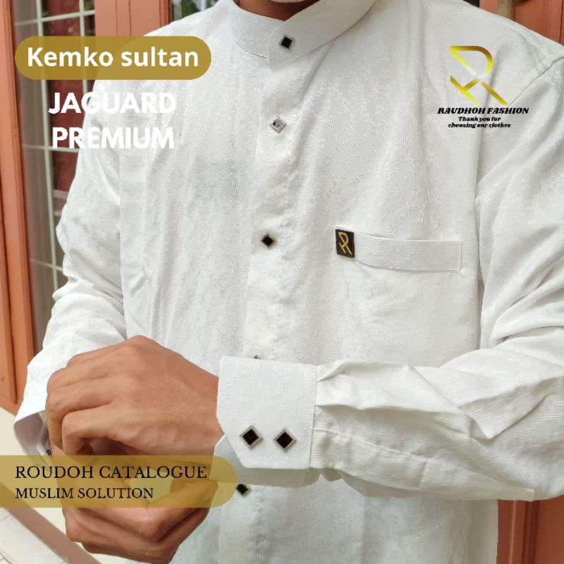 kemko sultan jaguar baju koko muslim, koko sultan jaguar, kemko raudhoh fashion, kemko sultan
