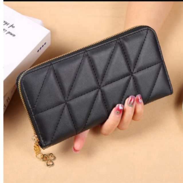 DOMPET PANJANG WANITA / DOMPET CEWEK / DOMPET MODEL SIMPLE ACC