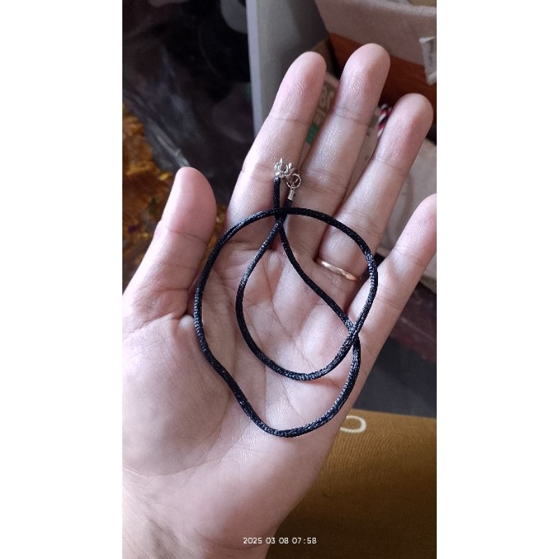 kalung hitam tali hitam kalung benang bayi
