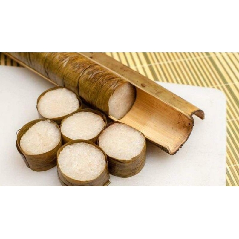 

Lemang ketan bambu