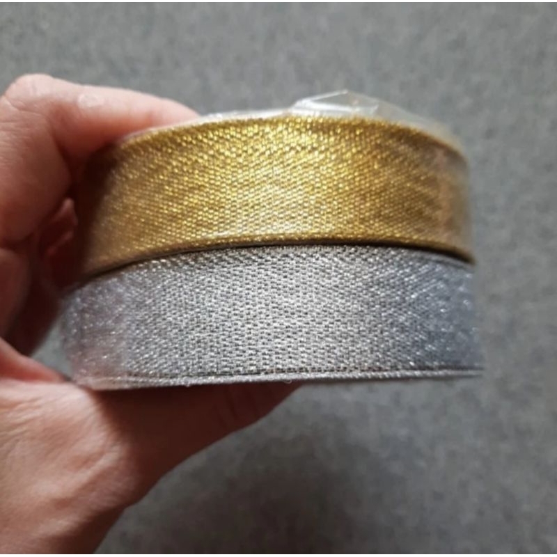 

Pita Emas Gold Pita Perak Silver Lebar 2 cm Harga Meteran