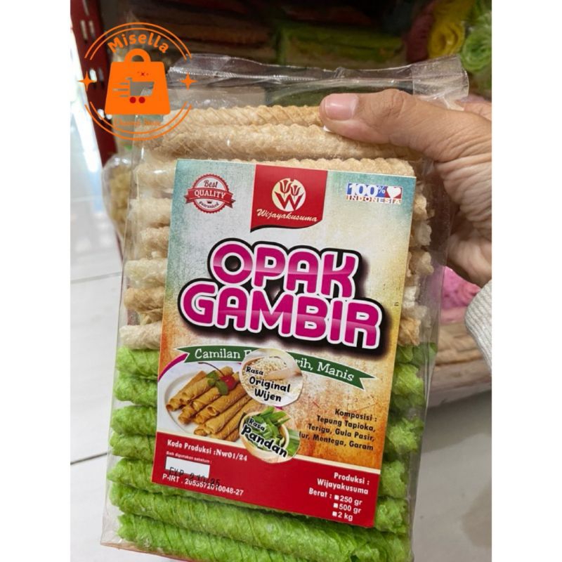 

Opak Gambir Berat 250 Gram